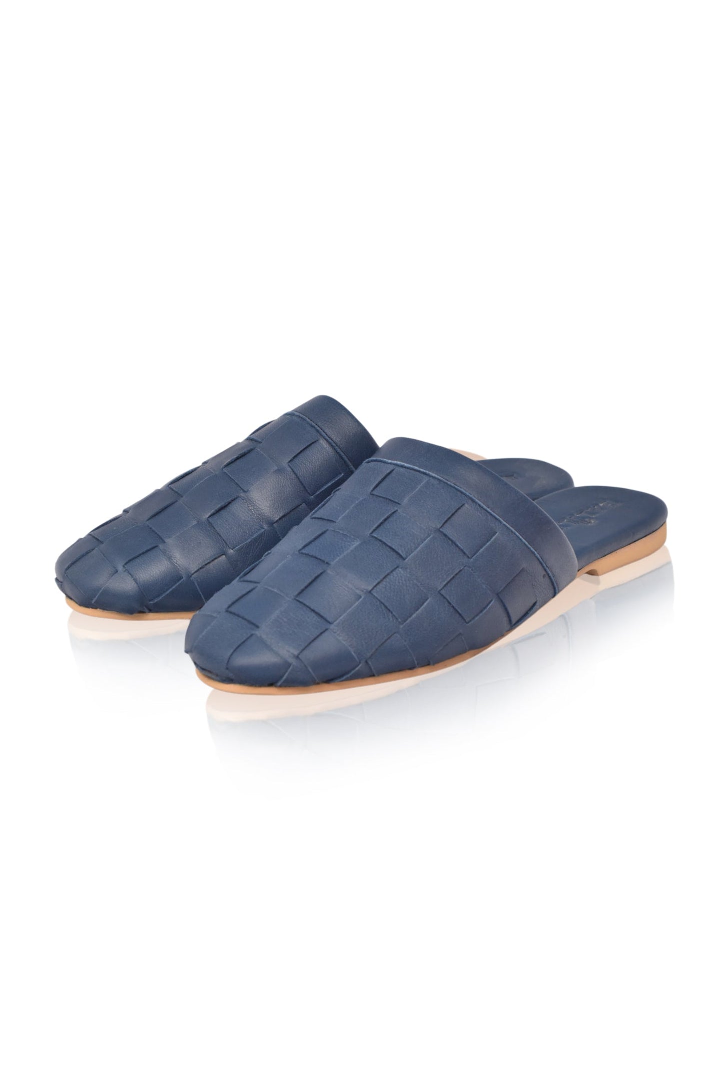 Clementine Leather Slides-3