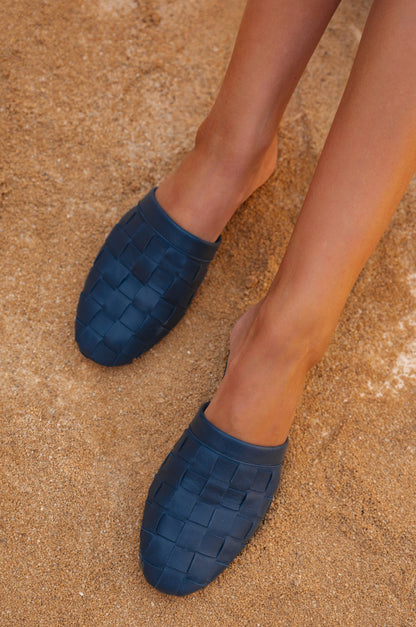 Clementine Leather Slides-1