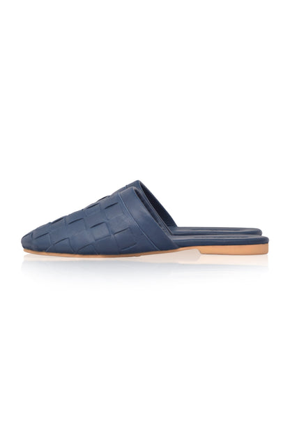 Clementine Leather Slides-4