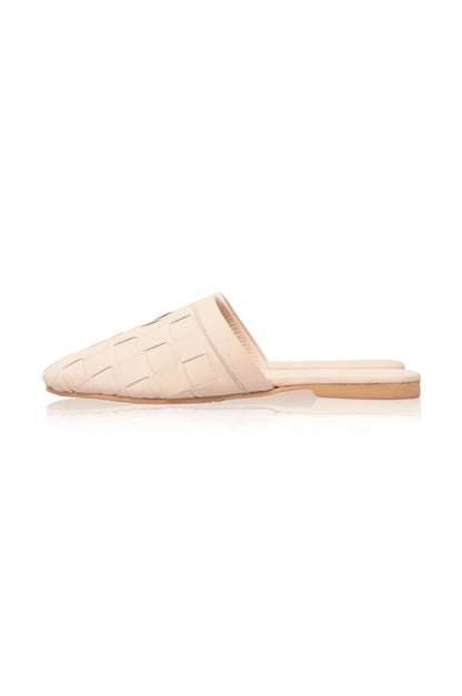 Clementine Leather Slides-4