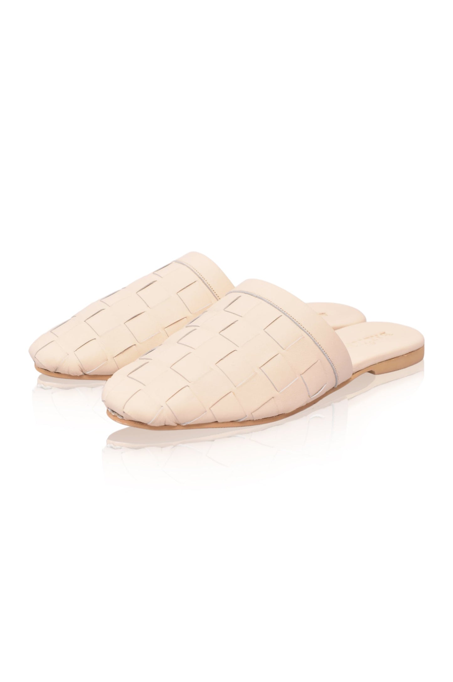 Clementine Leather Slides-3