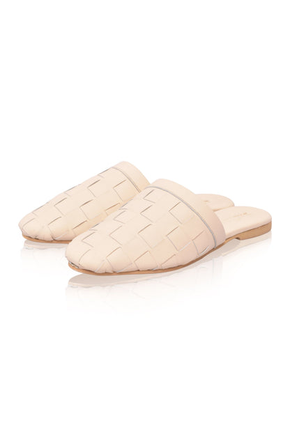 Clementine Leather Slides-3