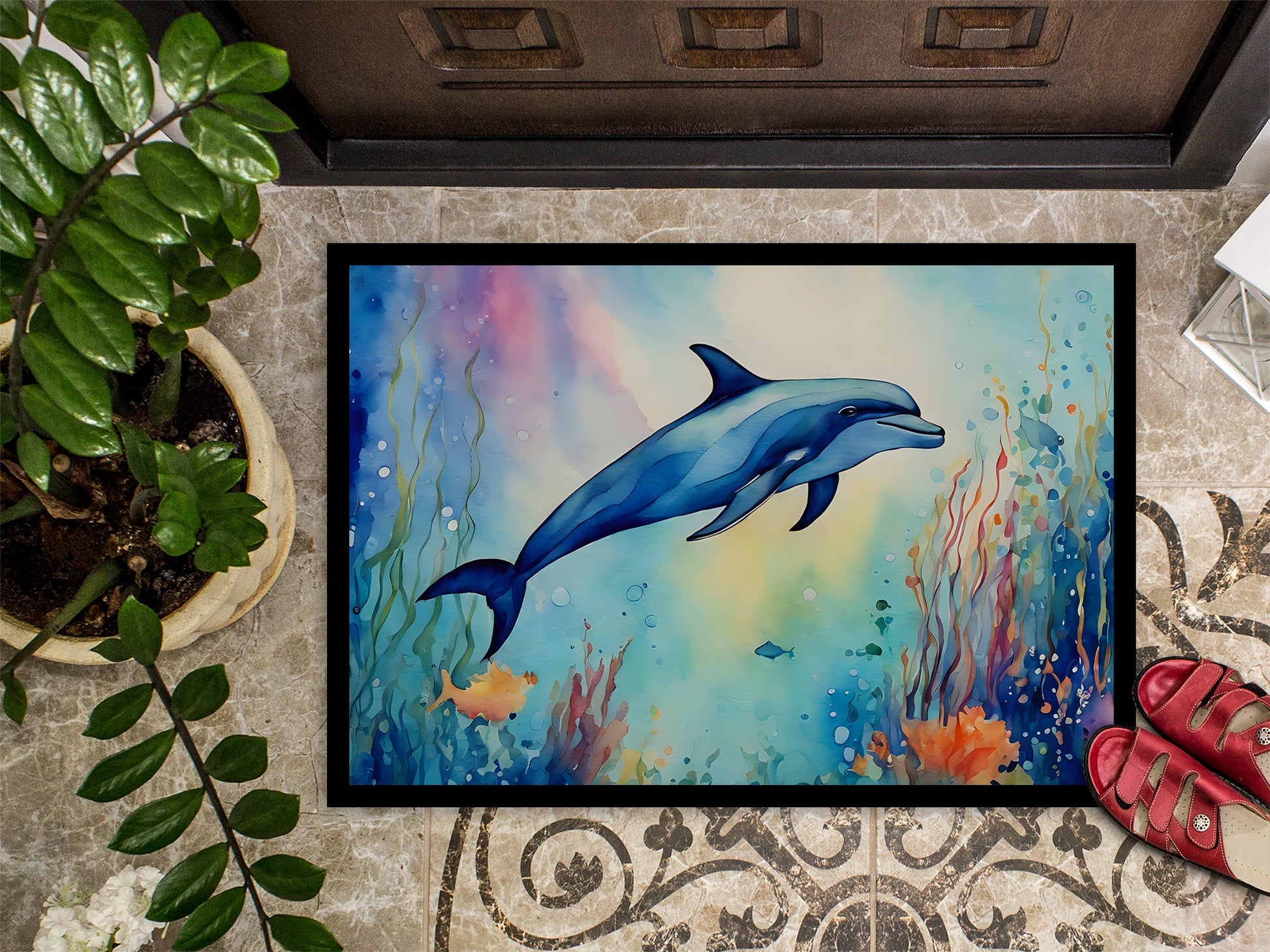 Dolphin Doormat-2