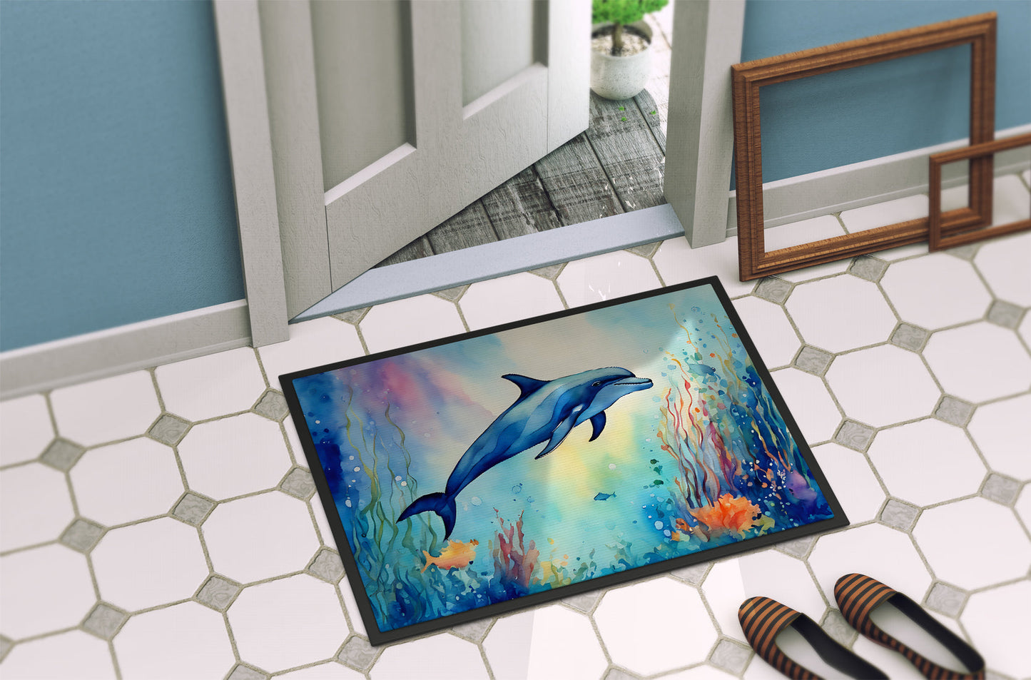 Dolphin Doormat-3