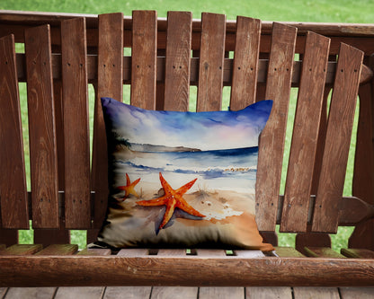 Starfish Throw Pillow-1
