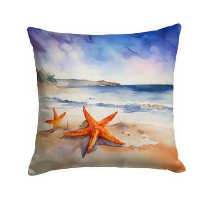 Starfish Throw Pillow-0