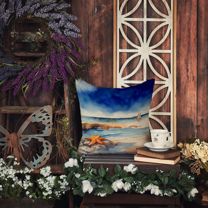 Starfish Throw Pillow-4