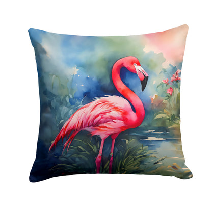 Flamingo Throw Pillow-0