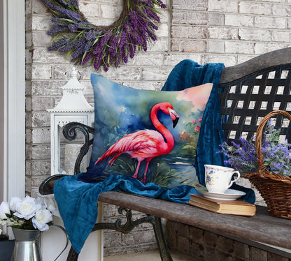 Flamingo Throw Pillow-3