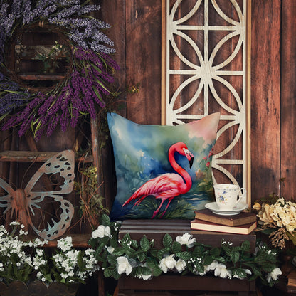 Flamingo Throw Pillow-4