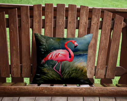 Flamingo Throw Pillow-1
