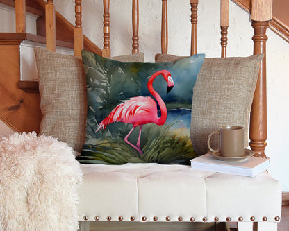 Flamingo Throw Pillow-2