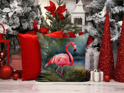 Flamingo Throw Pillow-4