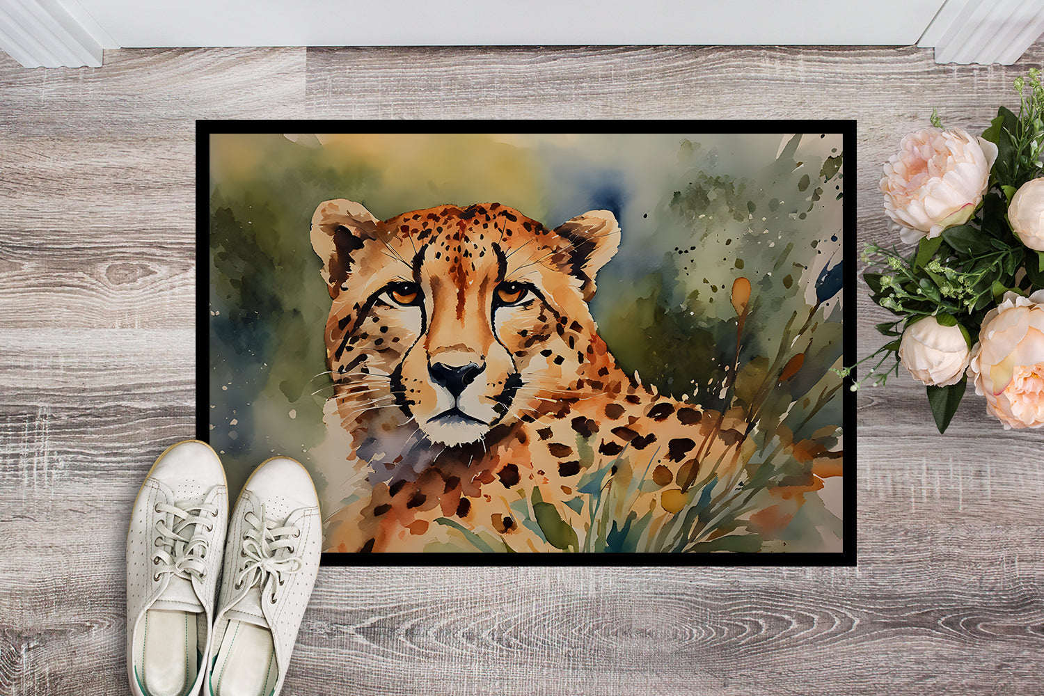 Cheetah Doormat-1