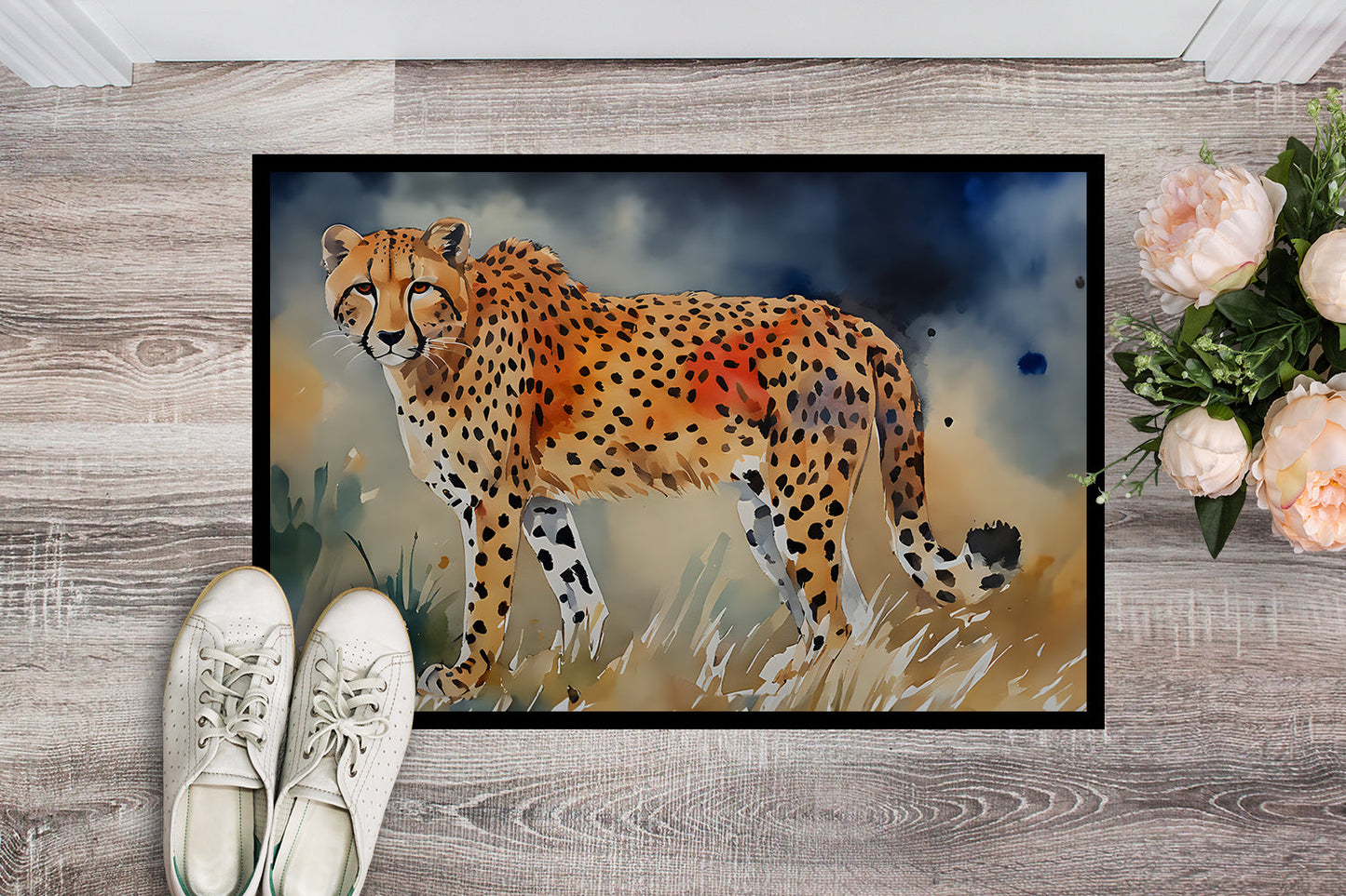 Cheetah Doormat-1