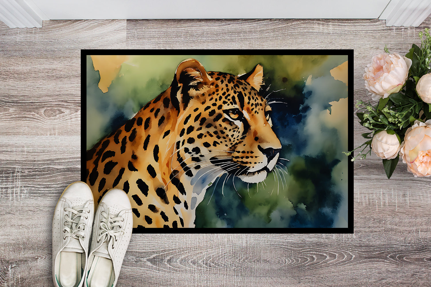 Leopard Doormat-1