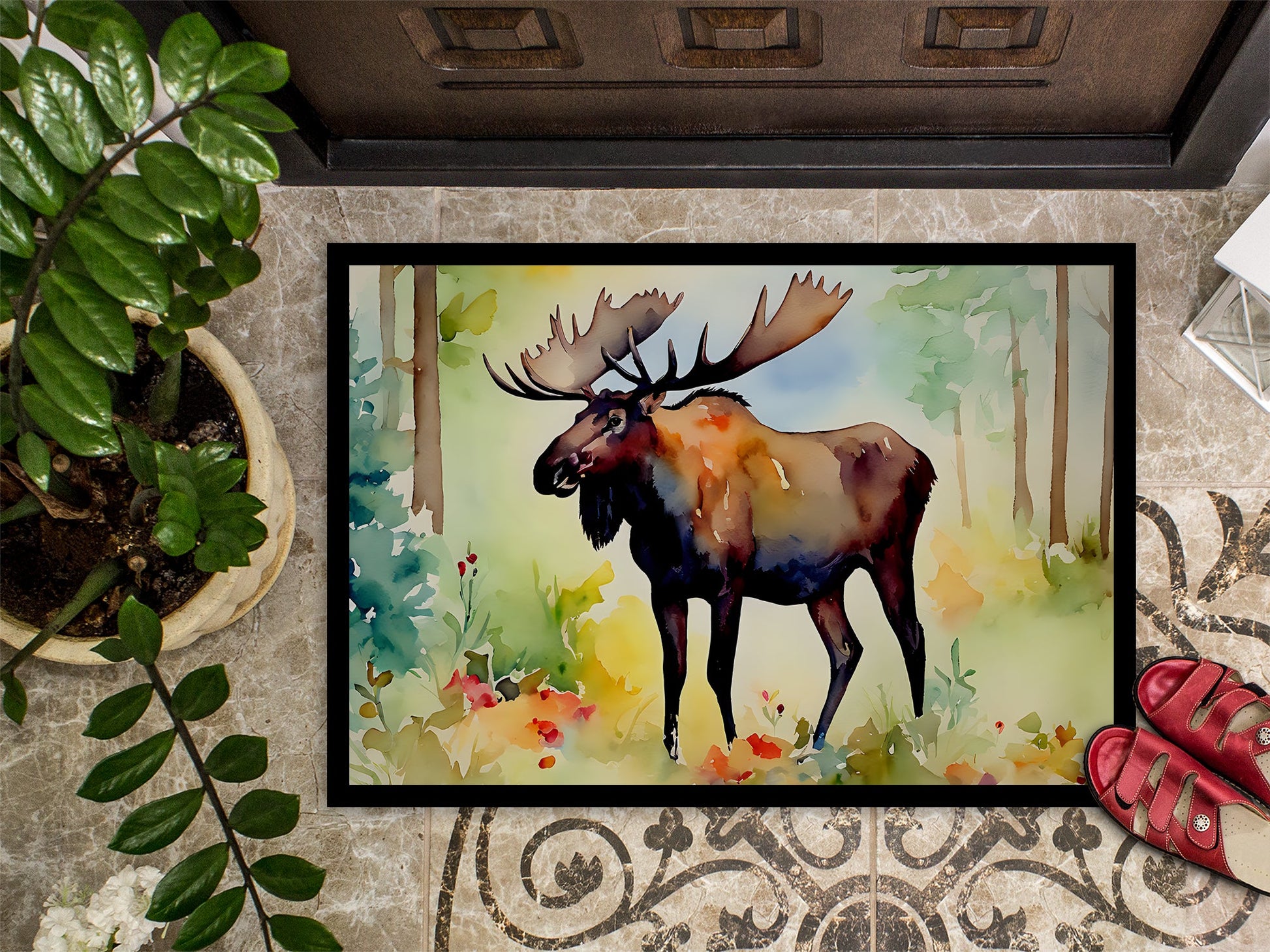 Moose Doormat-2