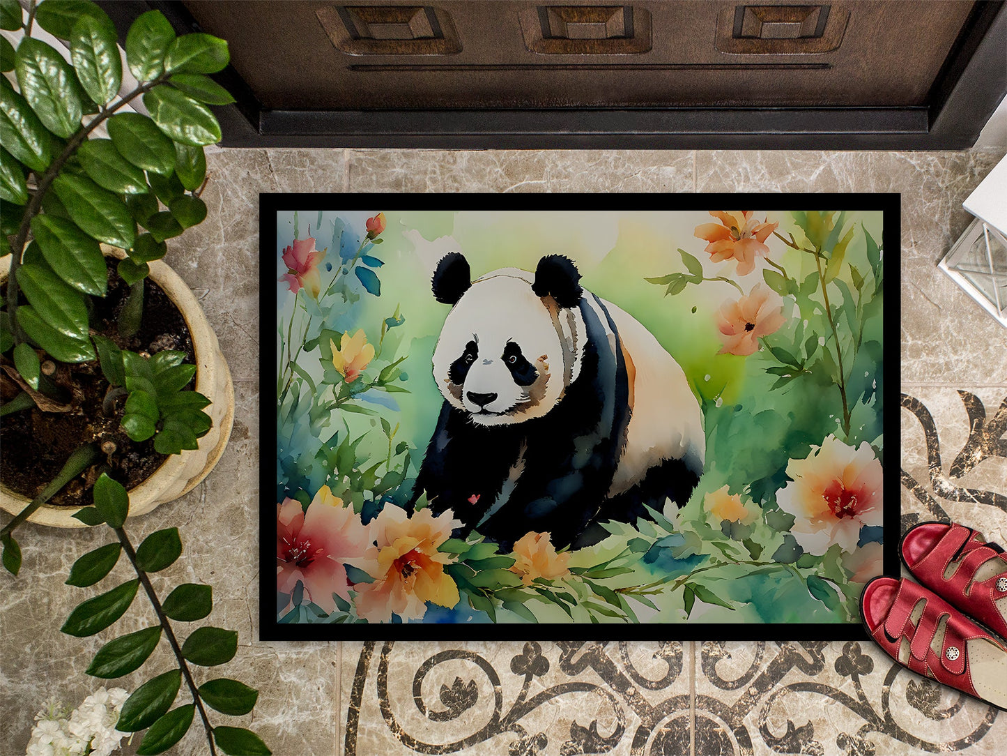 Panda Doormat-2