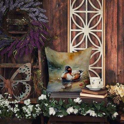Canvasback Throw Pillow-3