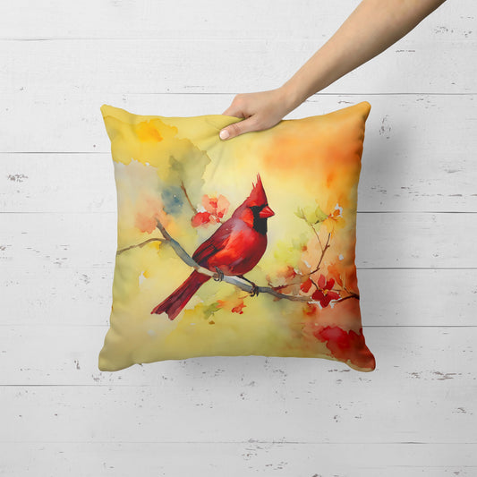 Cardinal Throw Pillow-1