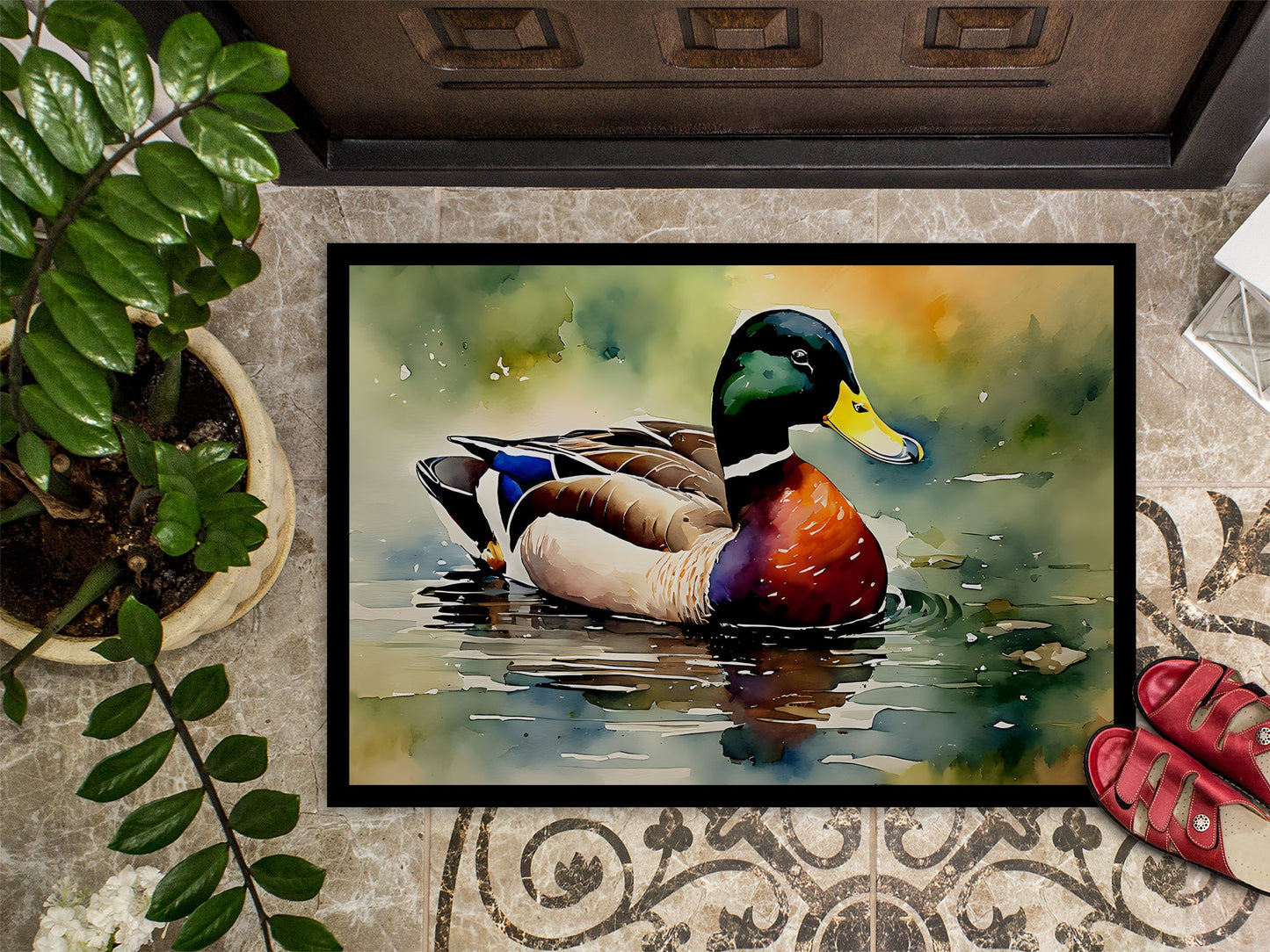 Mallard Doormat-2