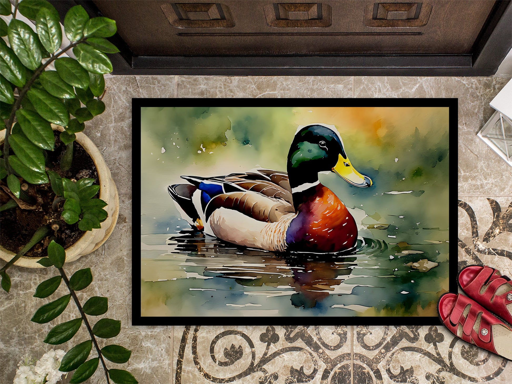 Mallard Doormat-2