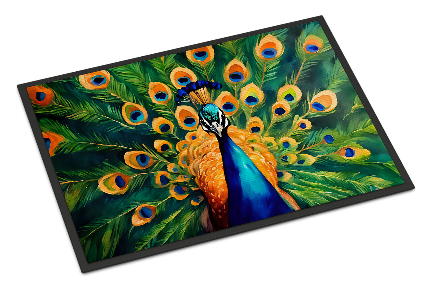 Peacock Doormat-0