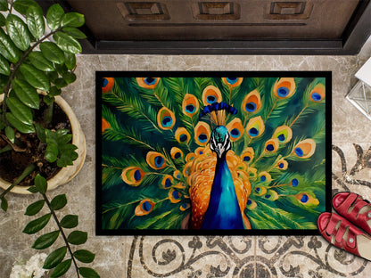 Peacock Doormat-2