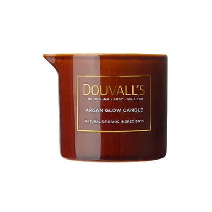 Argan Glow Candle | Hydrating Self Tanning Body Treatment 180g-1