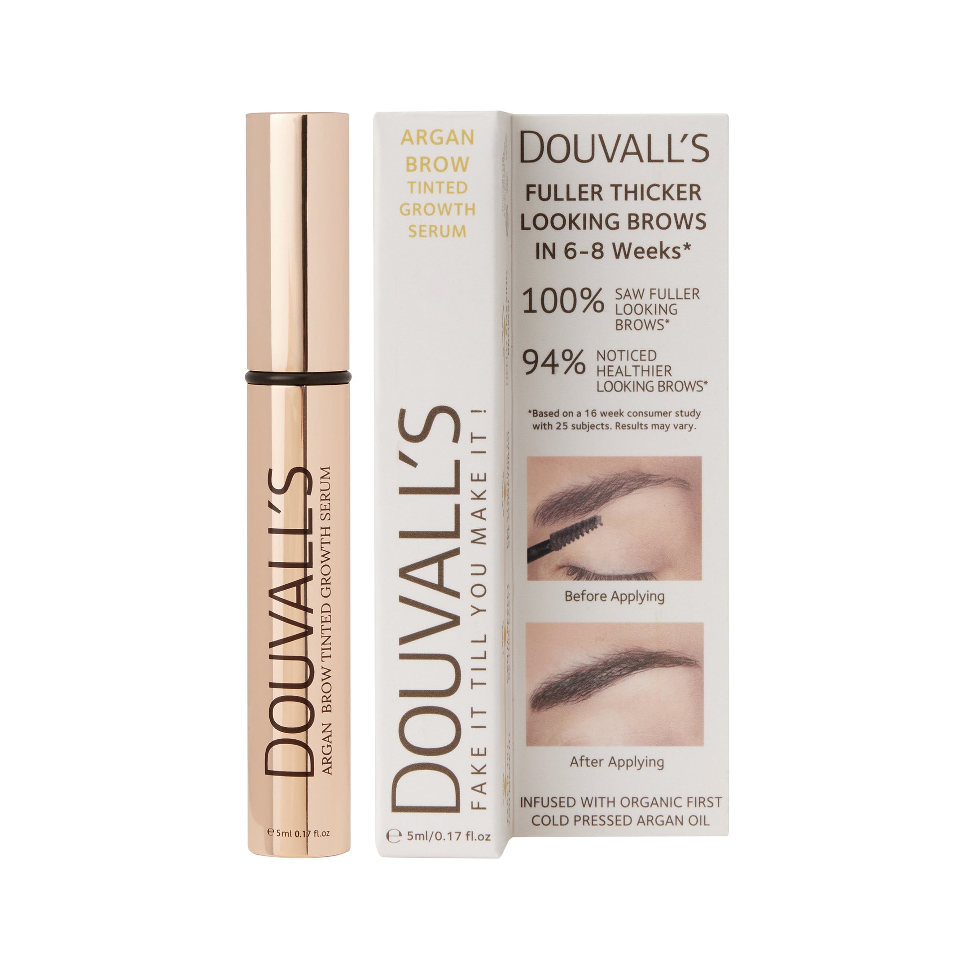 Argan Brow Tinted Growth Serum 8ml | Three shades available-0