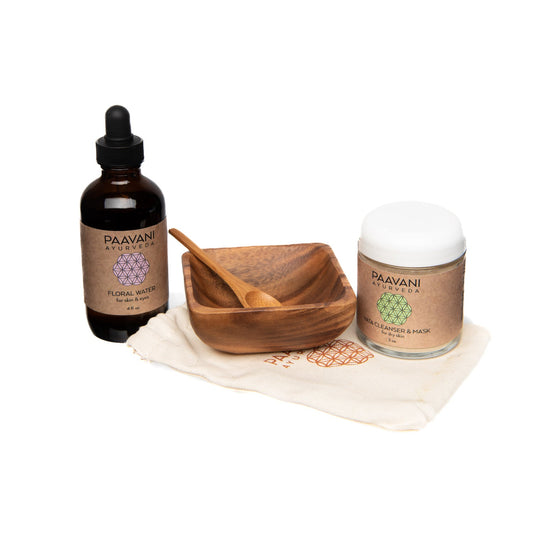 Cleanser & Mask Ritual | Ayurvedic Facial Cleansing Kit-0