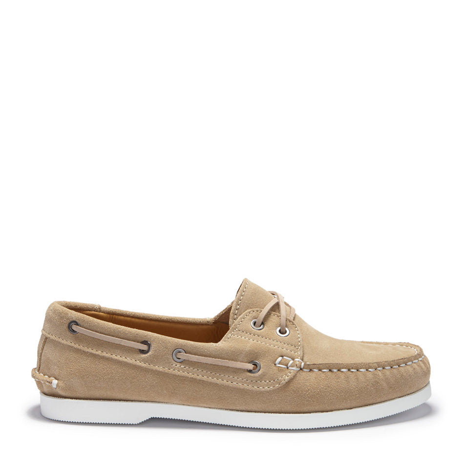 Deck Shoes, taupe suede-0