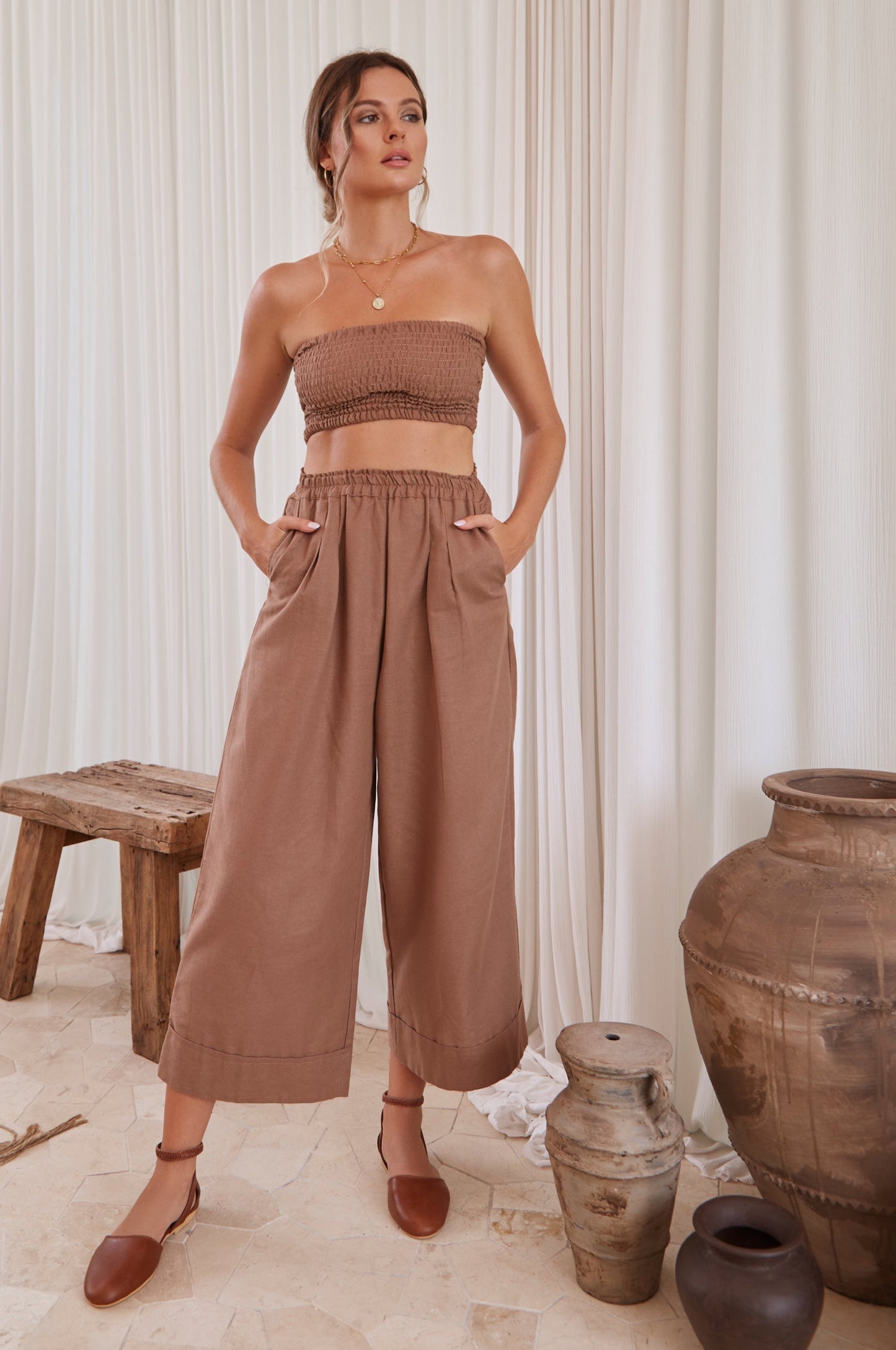 Delhi Linen Pants-0