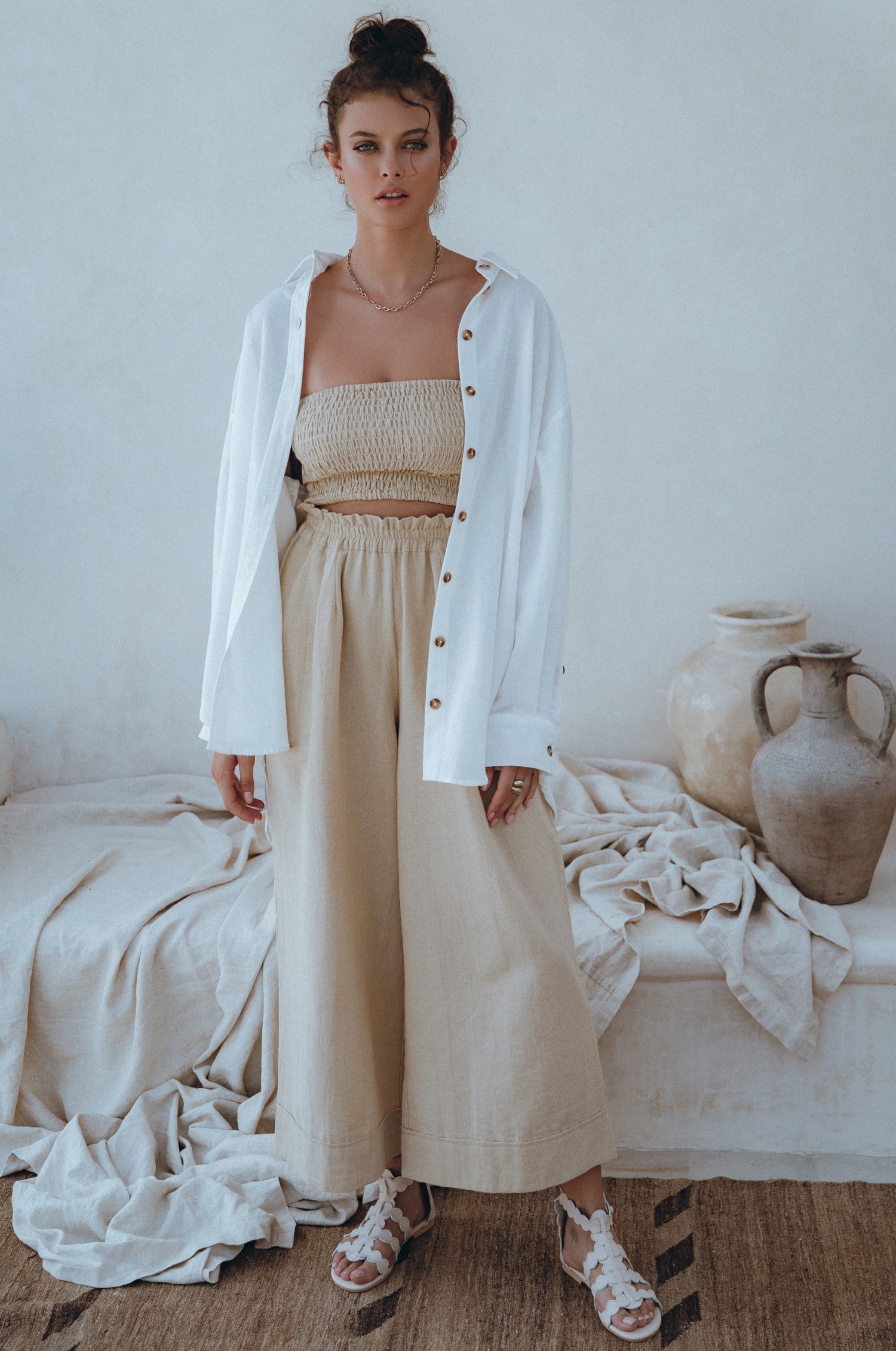 Delhi Linen Pants-0