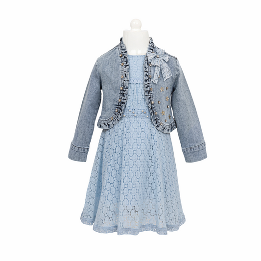 Gloria Free Girls Dress Set-0