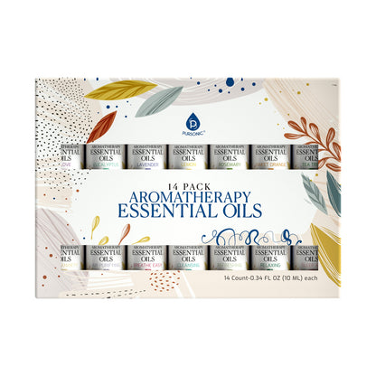 14 pack aromatherapy essential oil gift set-0