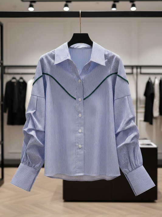 Skyline Striped Shirt • SOHO New Collection BYMANYC ® New York-1