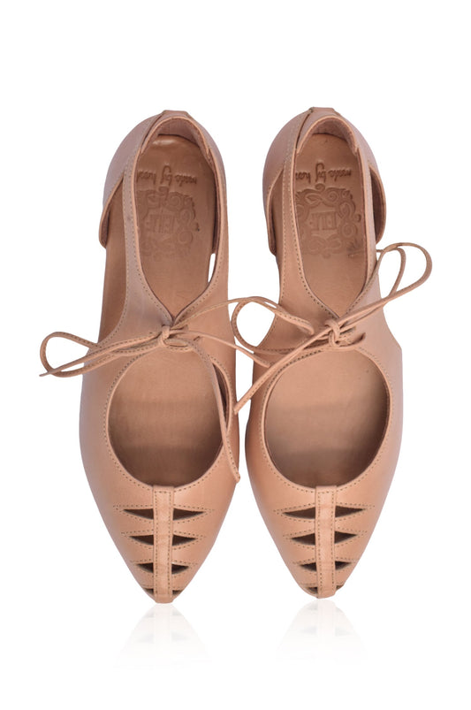 Eden Pointy Toe Ballet Flats-1