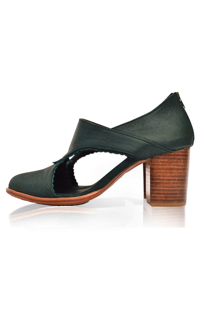 Rain Kiss Leather Booties-5