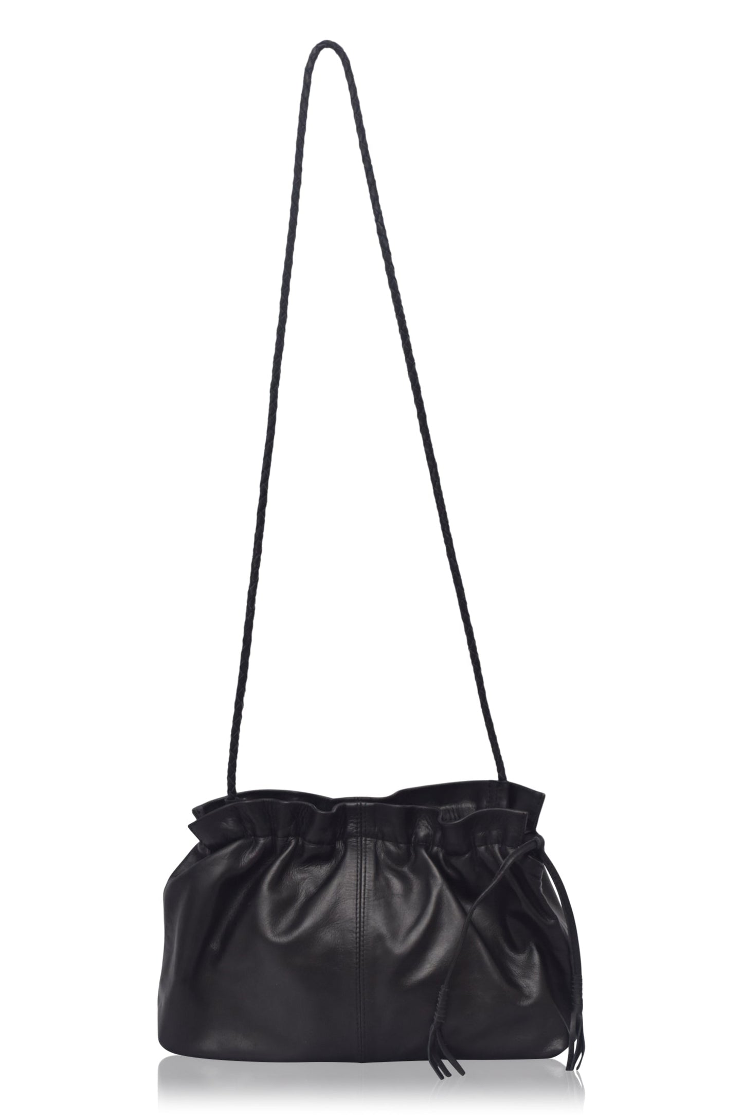 Etoile Crossbody Leather Clutch Bag-5