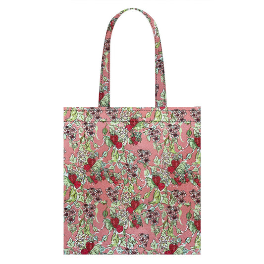 Wild Strawberry by Claire Louise Designs - Flat Bag-0
