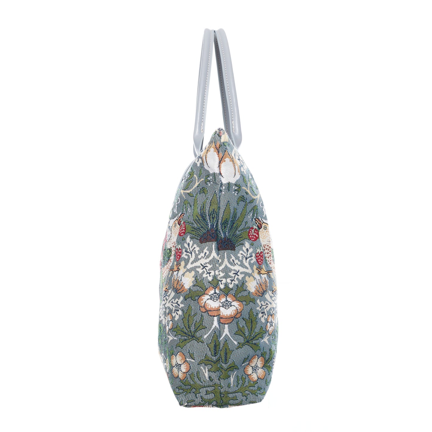 V&A Licensed Strawberry Thief Grey - Folding Bag