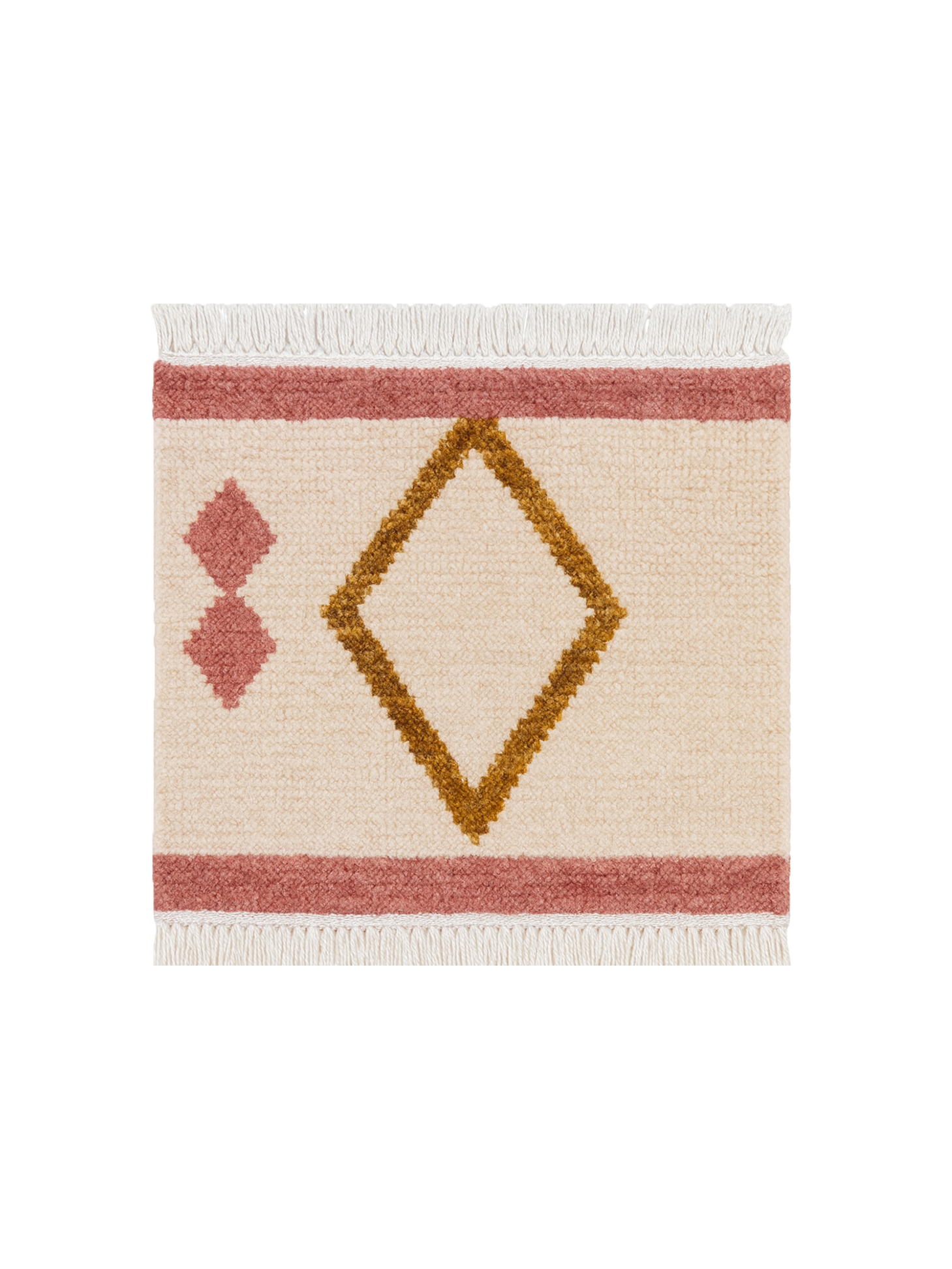 Fantasy Hand Knotted Rug Sample - 30 x 30 cm-0