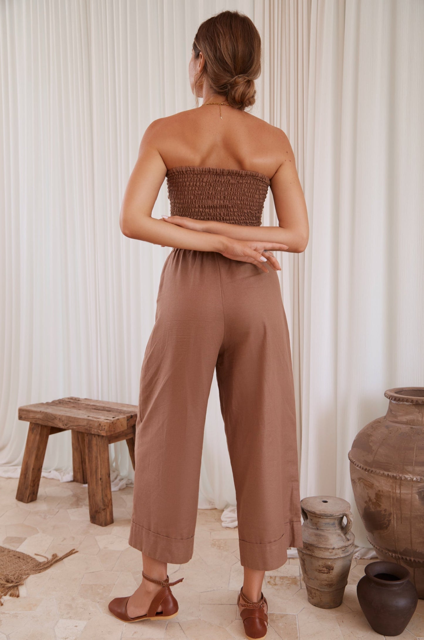 Fenzi Smocked Top-4