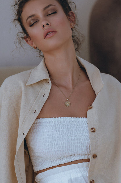 Fenzi Smocked Top-4