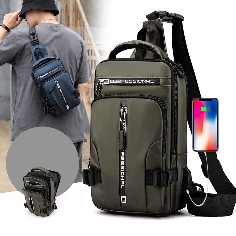 Men's Crossbody Bag: Stylish & Functional Sling Backpack for Everyday Use-4