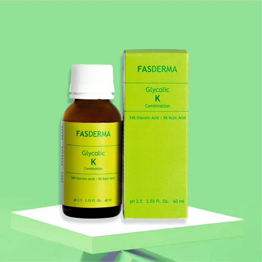 Glycolic K - 34% glycolic Acid / 5% Kojic Acid , 60 ML ( Active Acne, Pigmentation & Uneven Texture)-0
