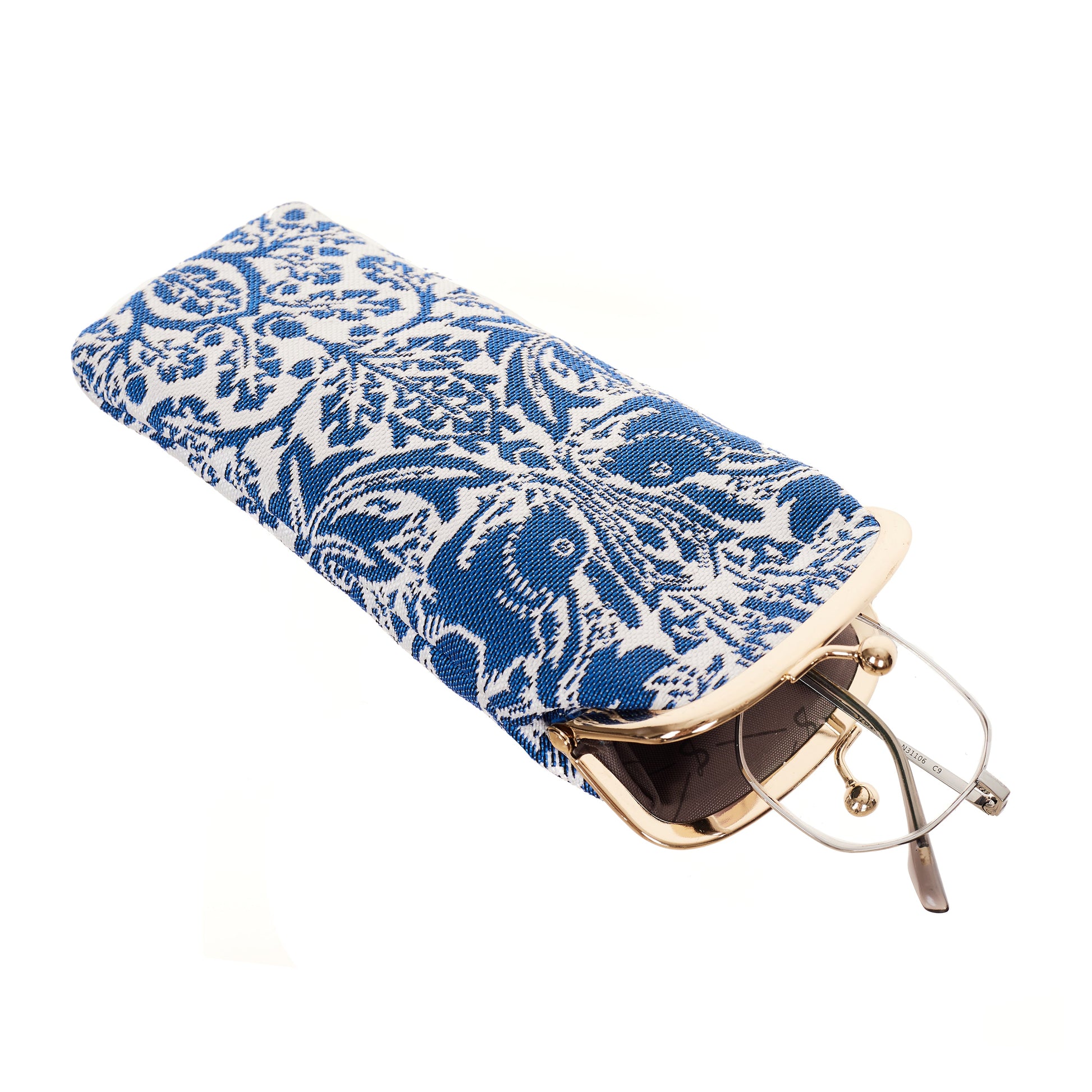 Brother Rabbit by William Morris - Glasses Pouch-1