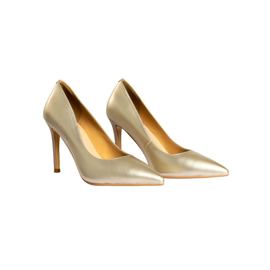 Capri - Golden High Heel Pumps-0