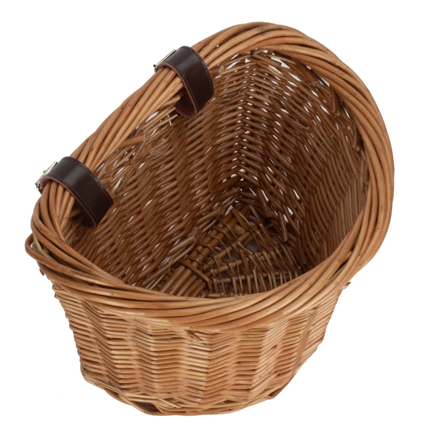 Front Fixing Heritage Oval Wicker Bicycle Basket